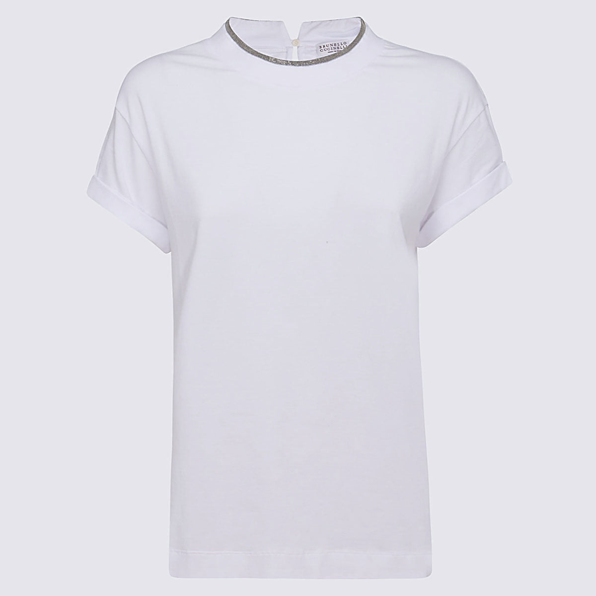 Brunello Cucinelli T-shirts and Polos White _co Ea