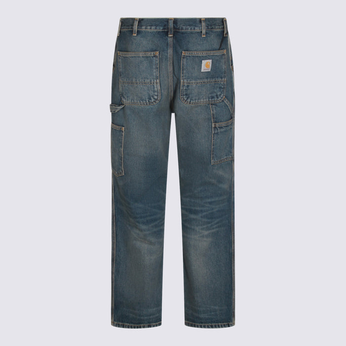 Carhartt WIP Jeans Blue Worn Used Wash