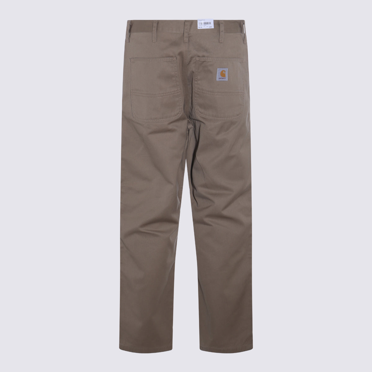 Carhartt WIP Trousers Leather Pl Co
