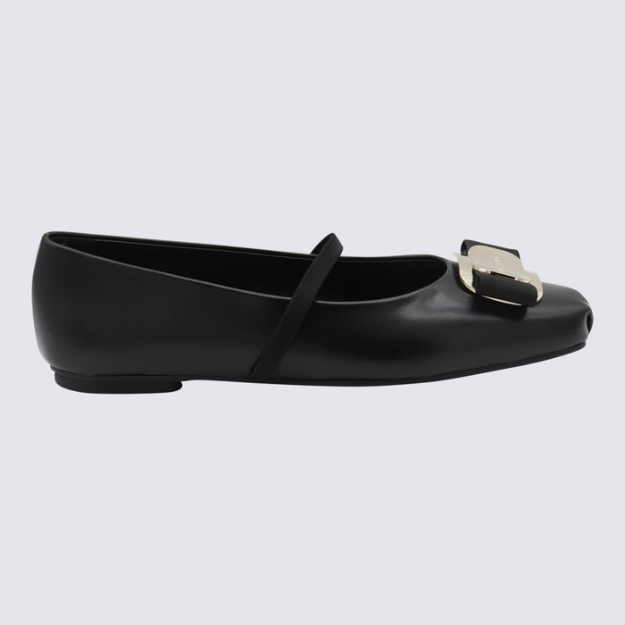Ferragamo Flat shoes Black _cover Le Sole El