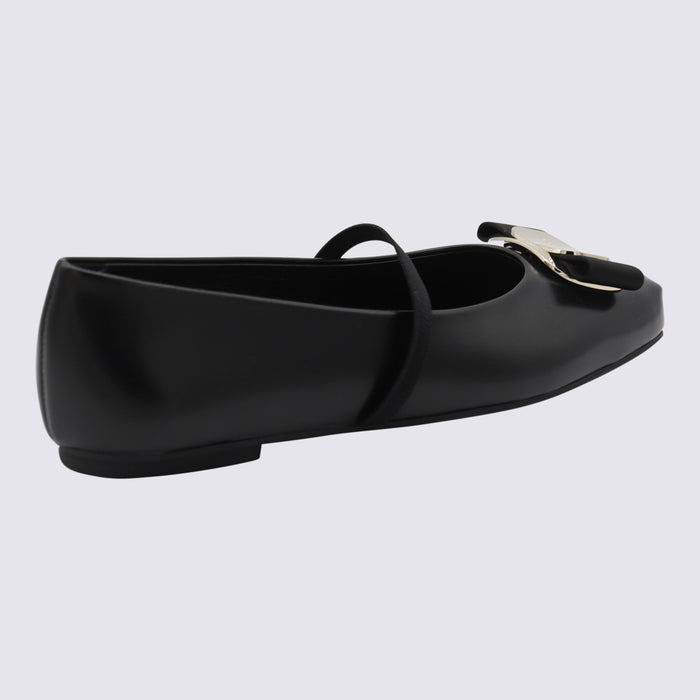Ferragamo Flat shoes Black _cover Le Sole El