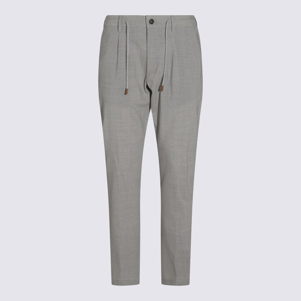 Eleventy 96% Virgin Wool trousers in gray