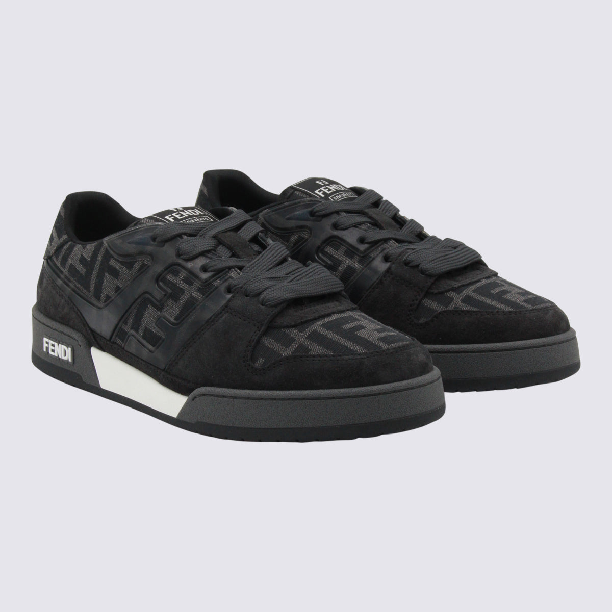 Fendi Sneakers Nero + Grey