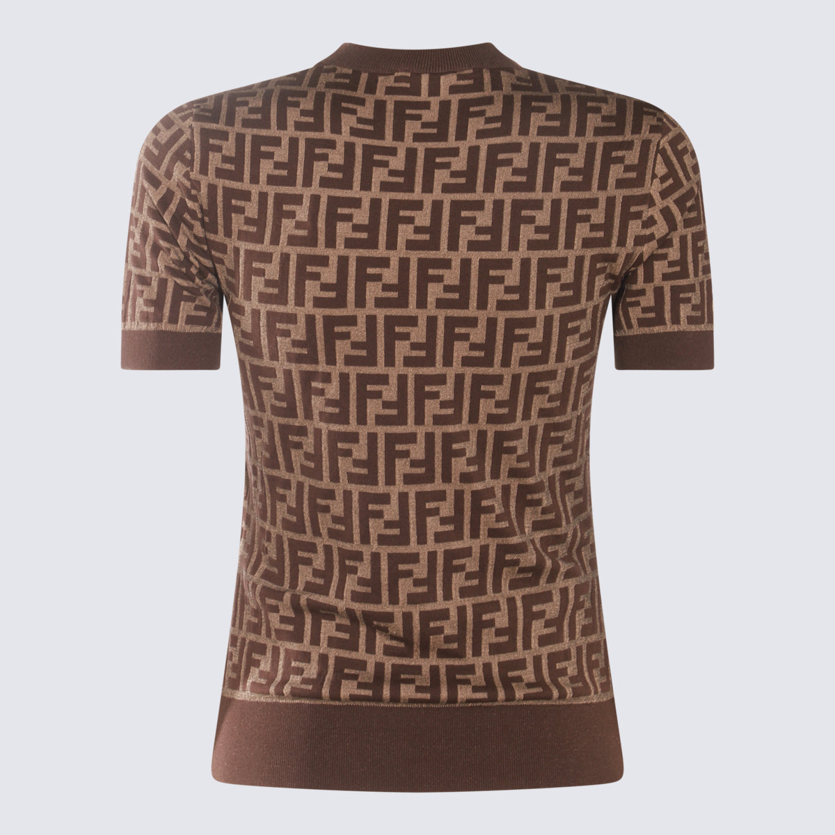 Fendi Sweaters Tobacco _100 % Co