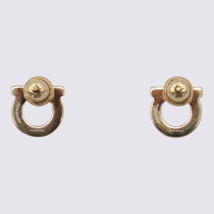 Ferragamo Bijoux Golden _brass Glass