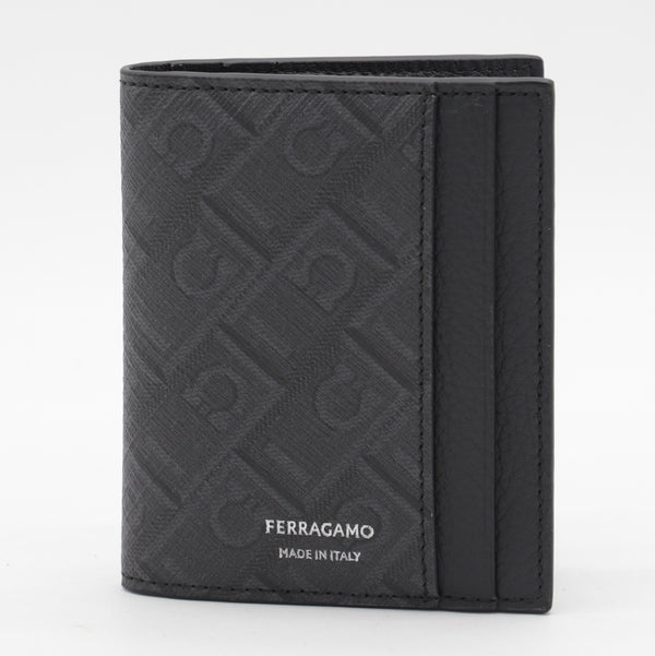 Ferragamo 90% FA 10% LE wallet in gray