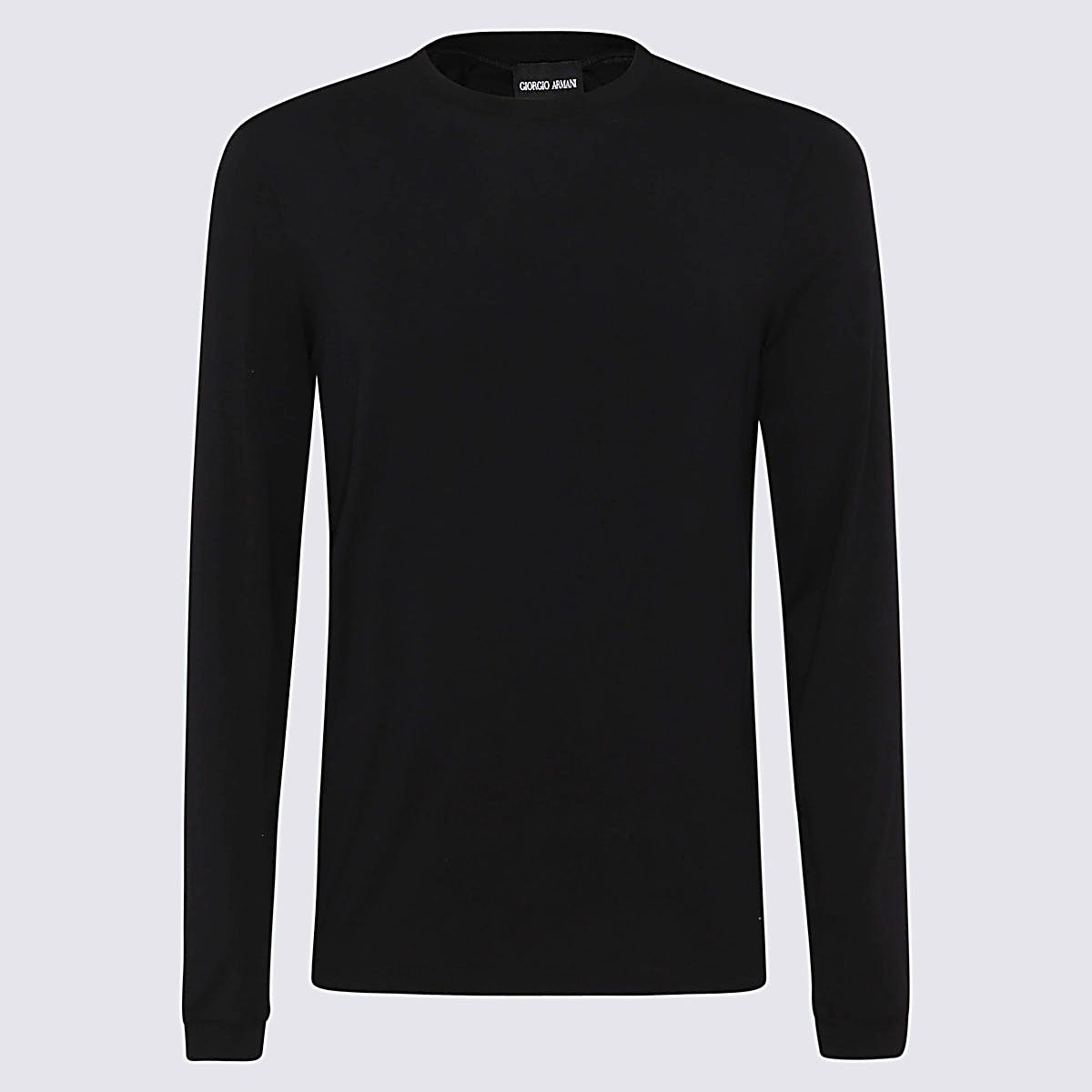 Giorgio Armani T-shirts and Polos Black