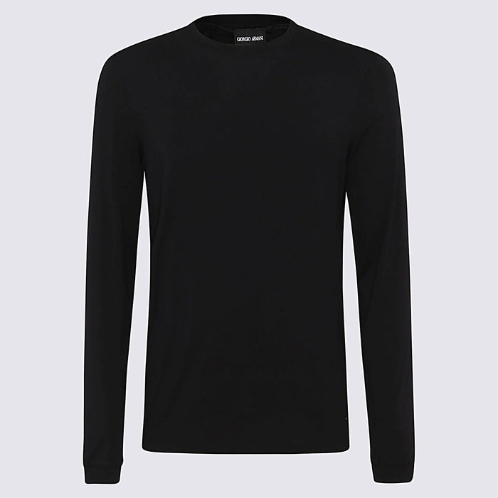 Giorgio Armani T-shirts and Polos Black