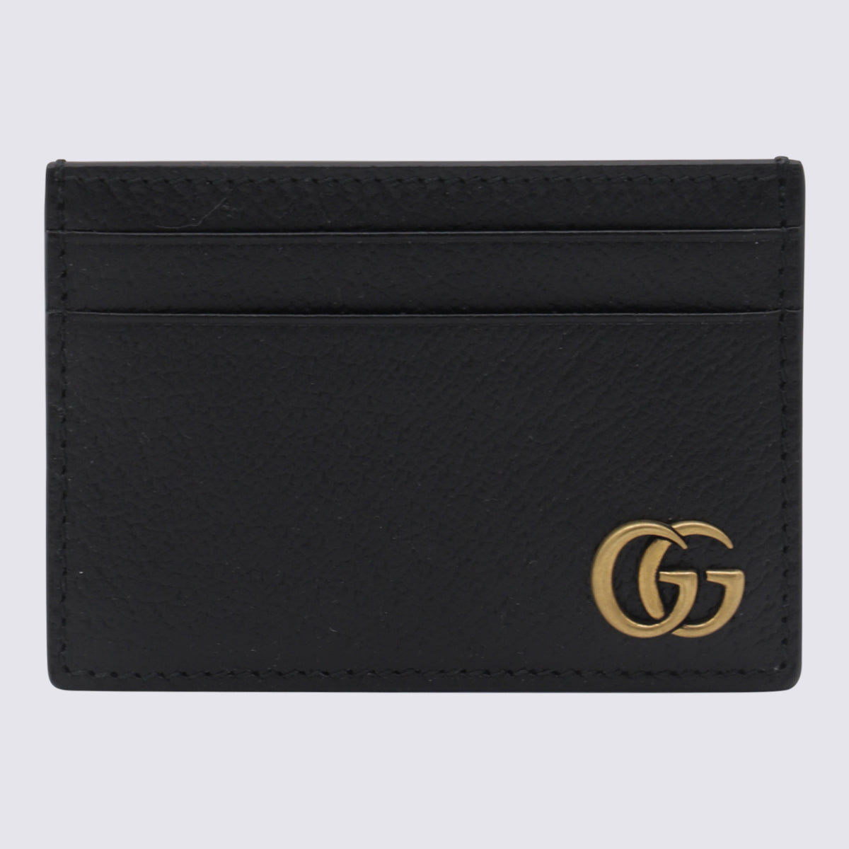 Gucci Wallets Black Calf Skin