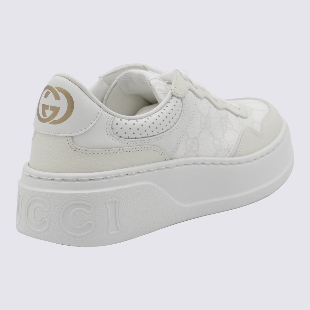 Gucci Sneakers White Calf Skin