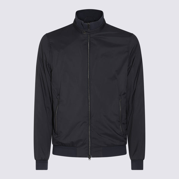 Herno 100% PA (Polyamide) jacket in navy
