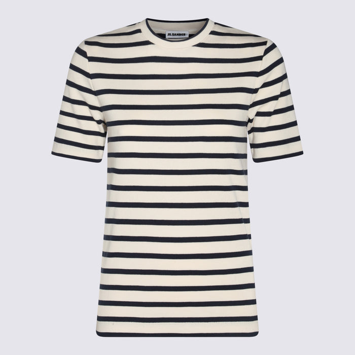 Jil Sander T-Shirts And Polos Mariniere _100 % Co