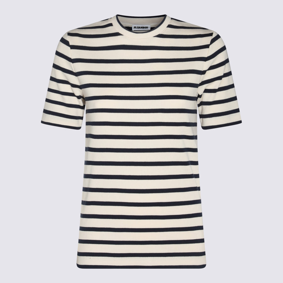 Jil Sander 100% Cotton t-shirt in navy