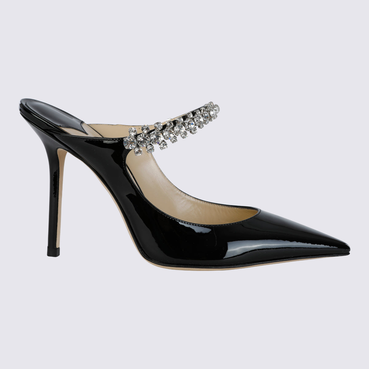 Jimmy Choo With Heel Black _cover Le Sole