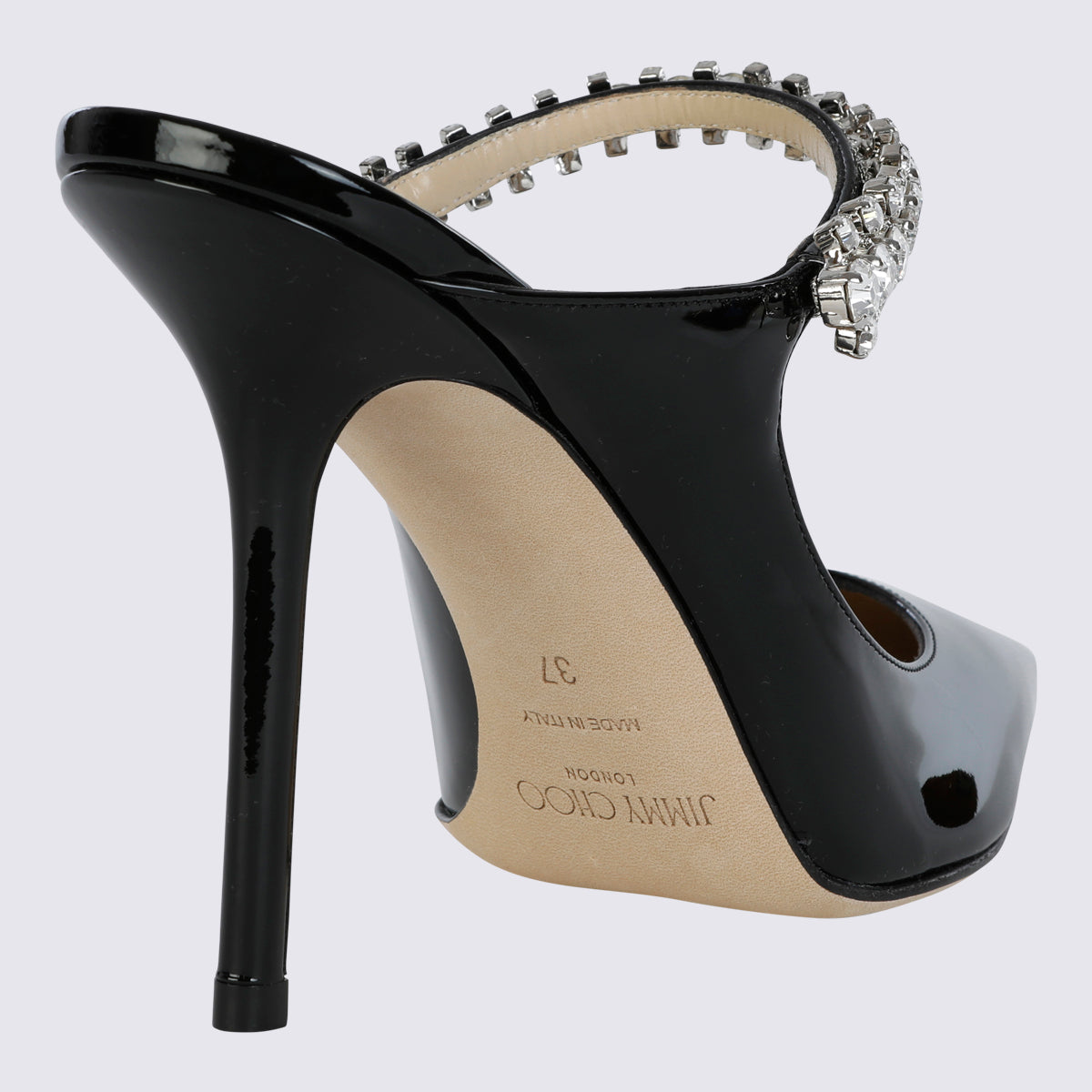 Jimmy Choo With Heel Black _cover Le Sole
