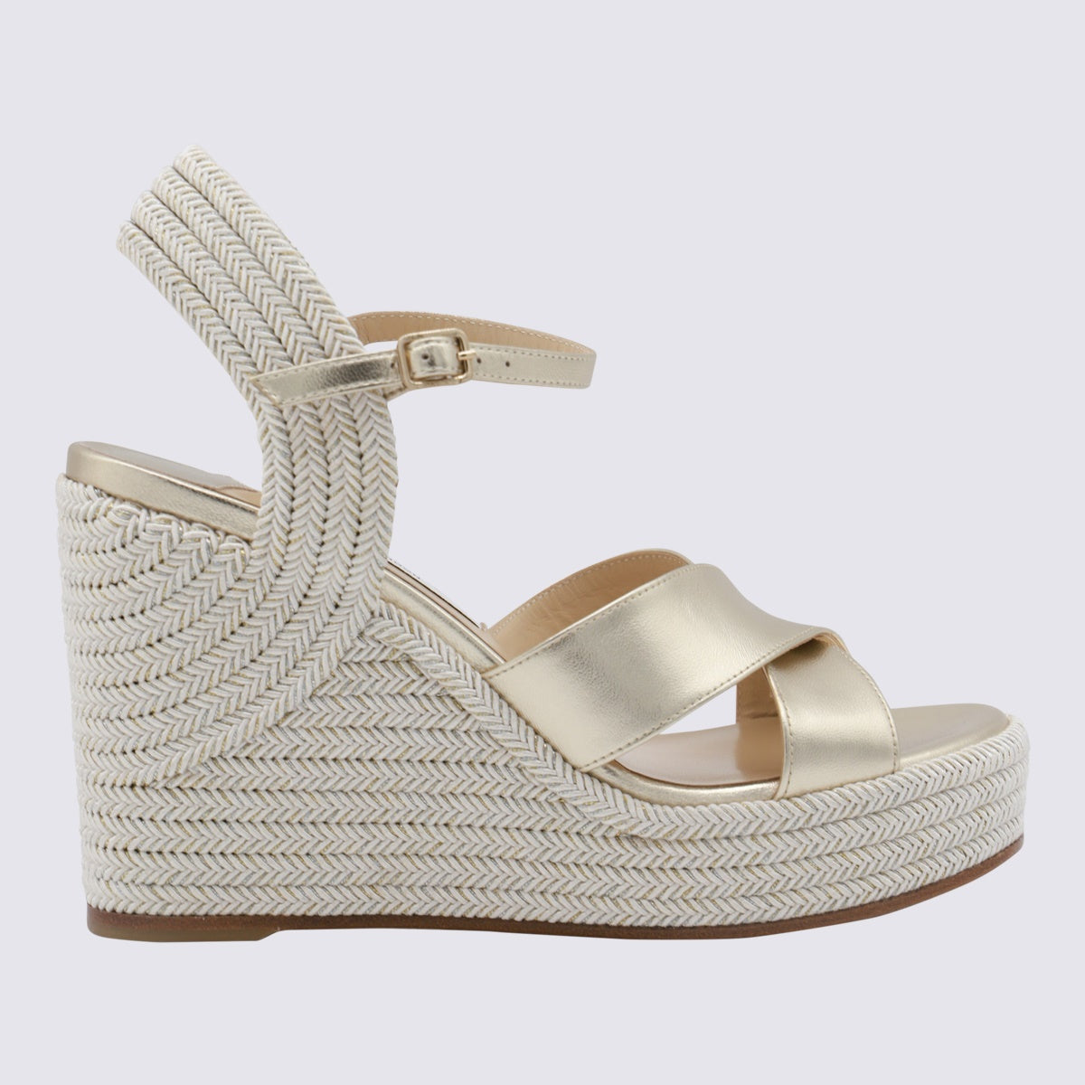 Jimmy Choo Sandals Champagne _lamb
