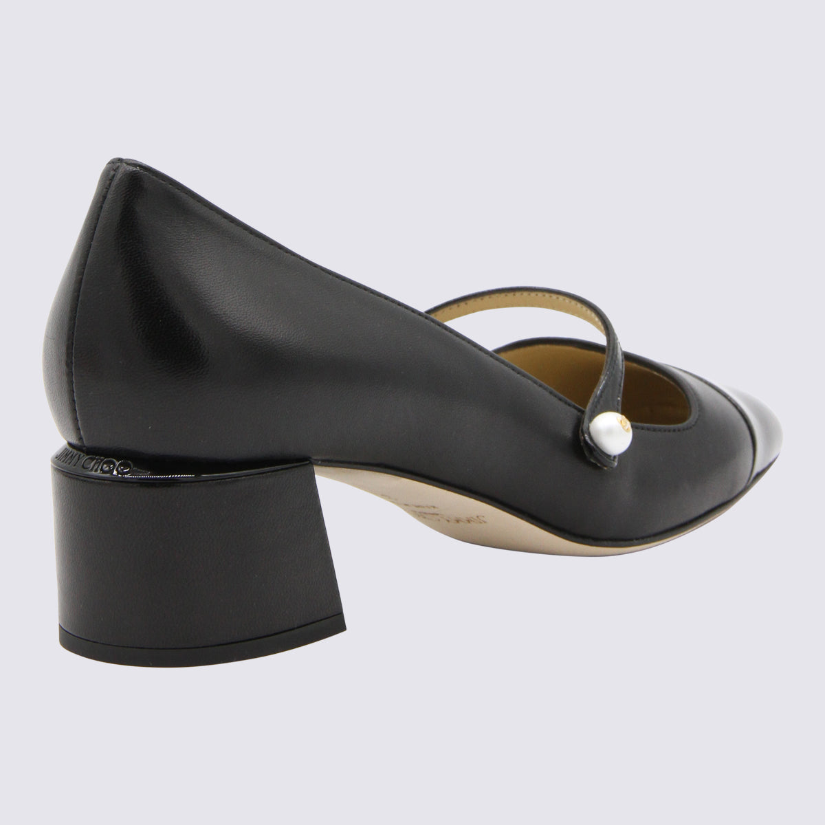 Jimmy Choo With Heel Black _cover Le Sole