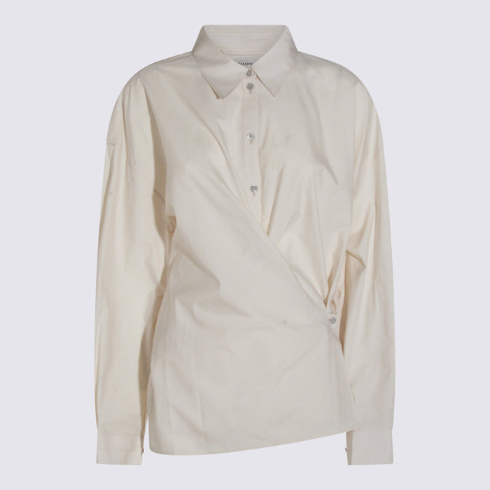 LEMAIRE Shirts Light Cream _co Se