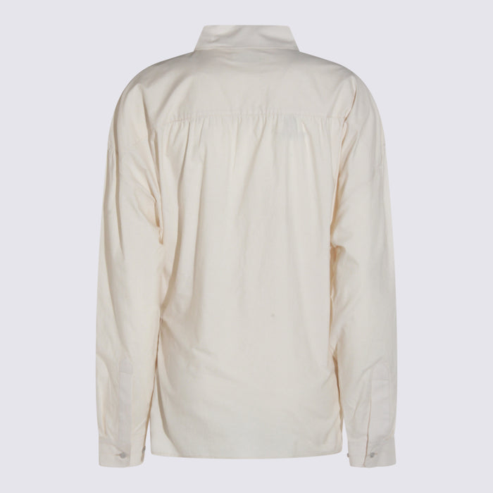 LEMAIRE Shirts Light Cream _co Se