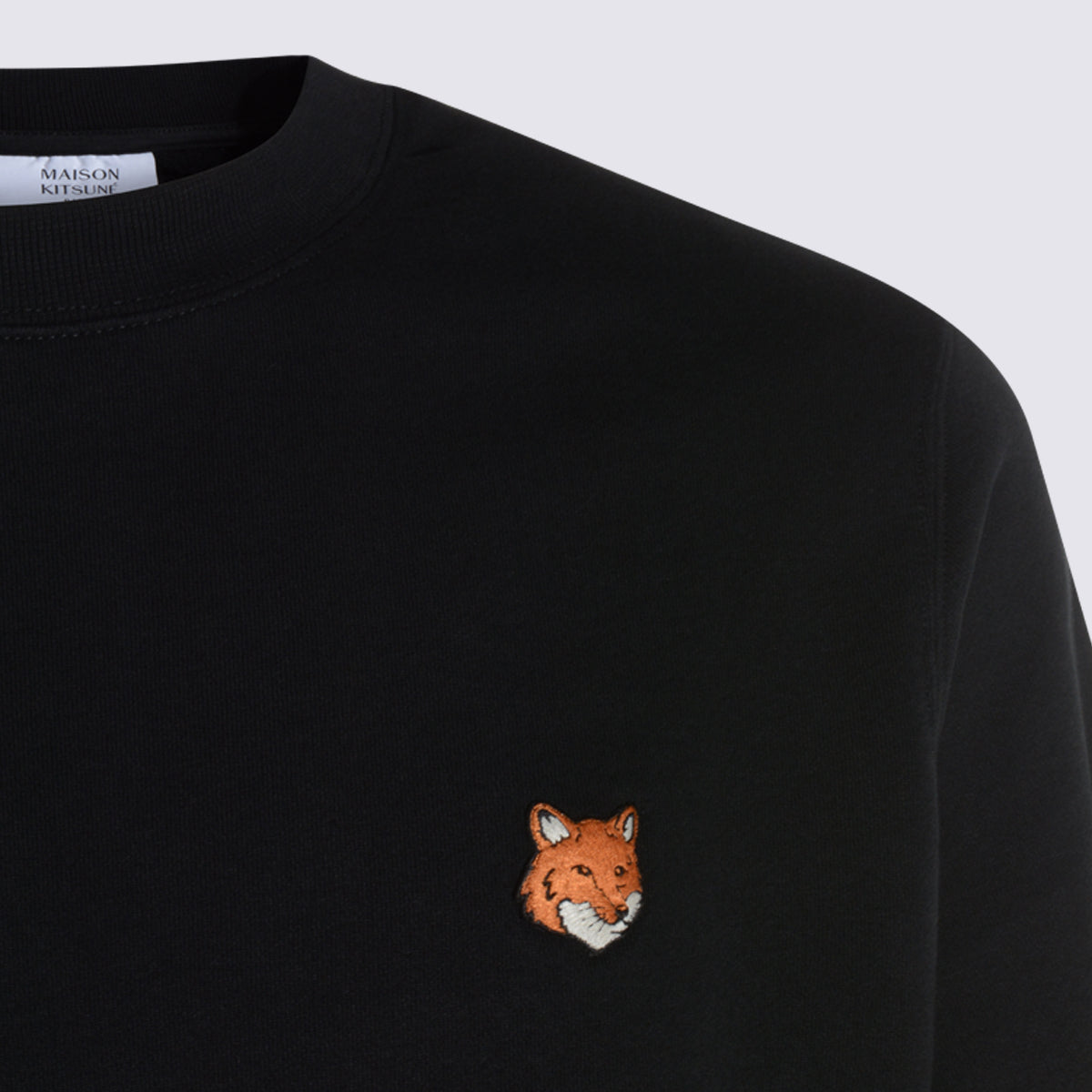 MAISON KITSUNE Sweaters Black _100 % Co