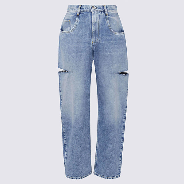 Maison Margiela 100% Cotton jeans in blue