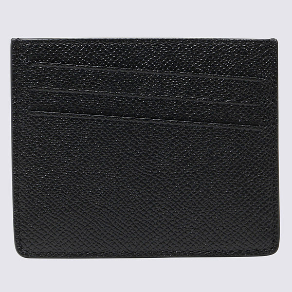 Maison Margiela 100% Leather card case in black