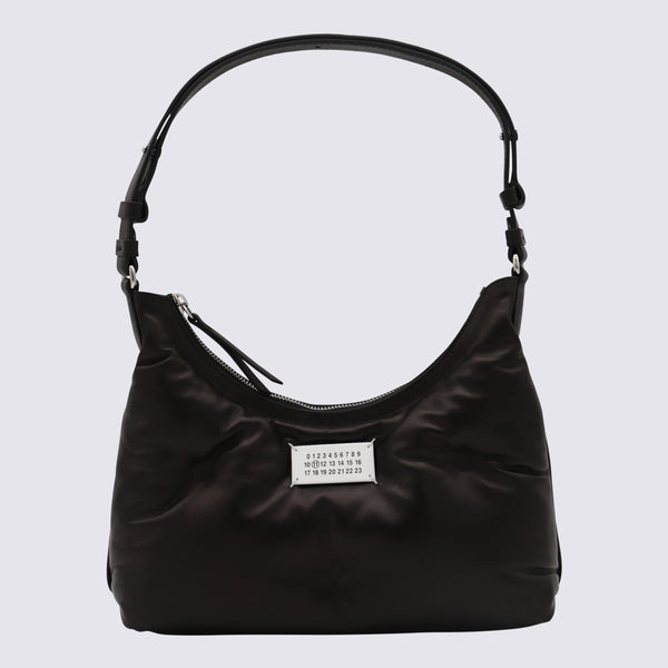 Maison Margiela 100% Nylon shoulder bag in black