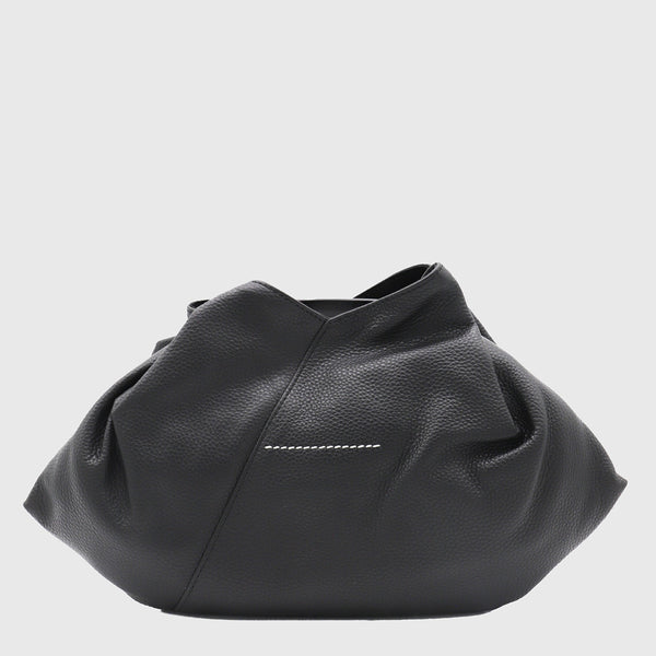 MM6 Maison Margiela Leather clutch in black