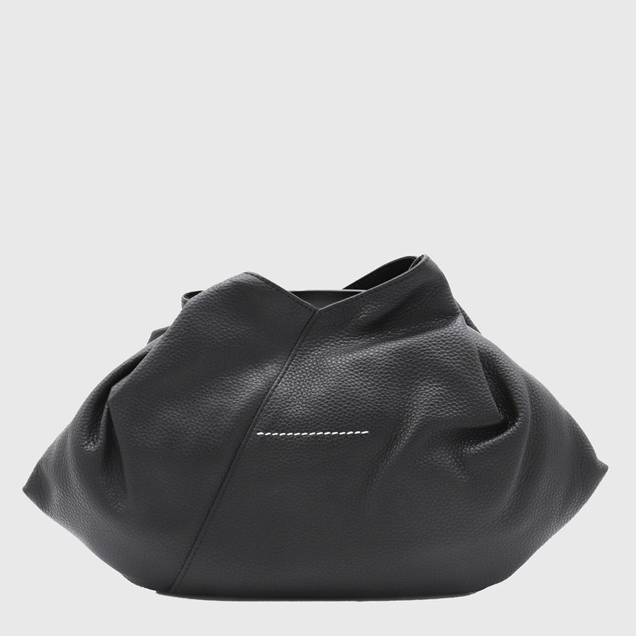 MM6 Maison Margiela Leather clutch in black