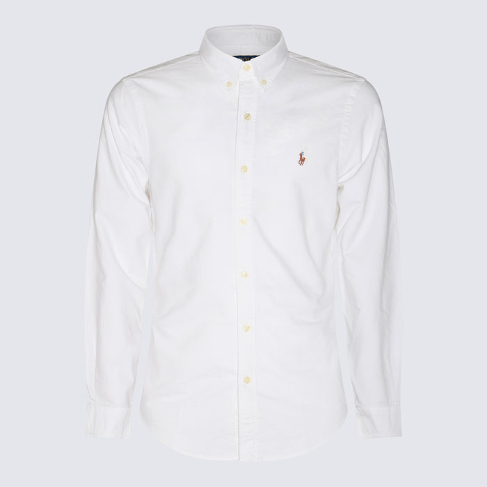Polo Ralph Lauren Shirts Bsr White _100 % Co