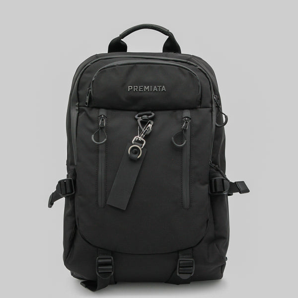 Premiata 100% PL (polyester/nylon) backpack in black