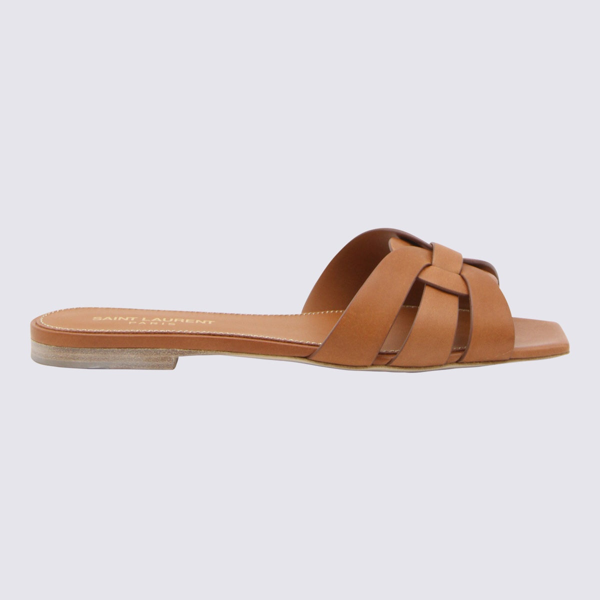 Saint Laurent Flat shoes Red _cover Le - Sole El