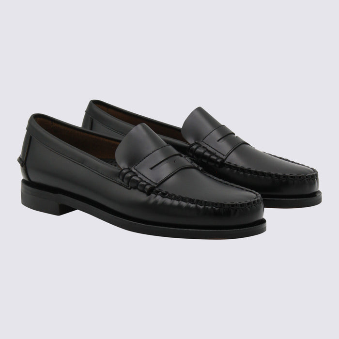 Sebago Flat Shoes Black _cover Le Sole