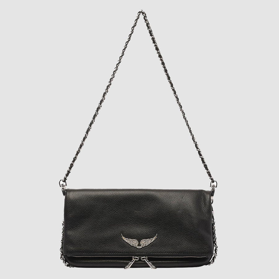 Zadig & Voltaire 100% Leather shoulder bag in black