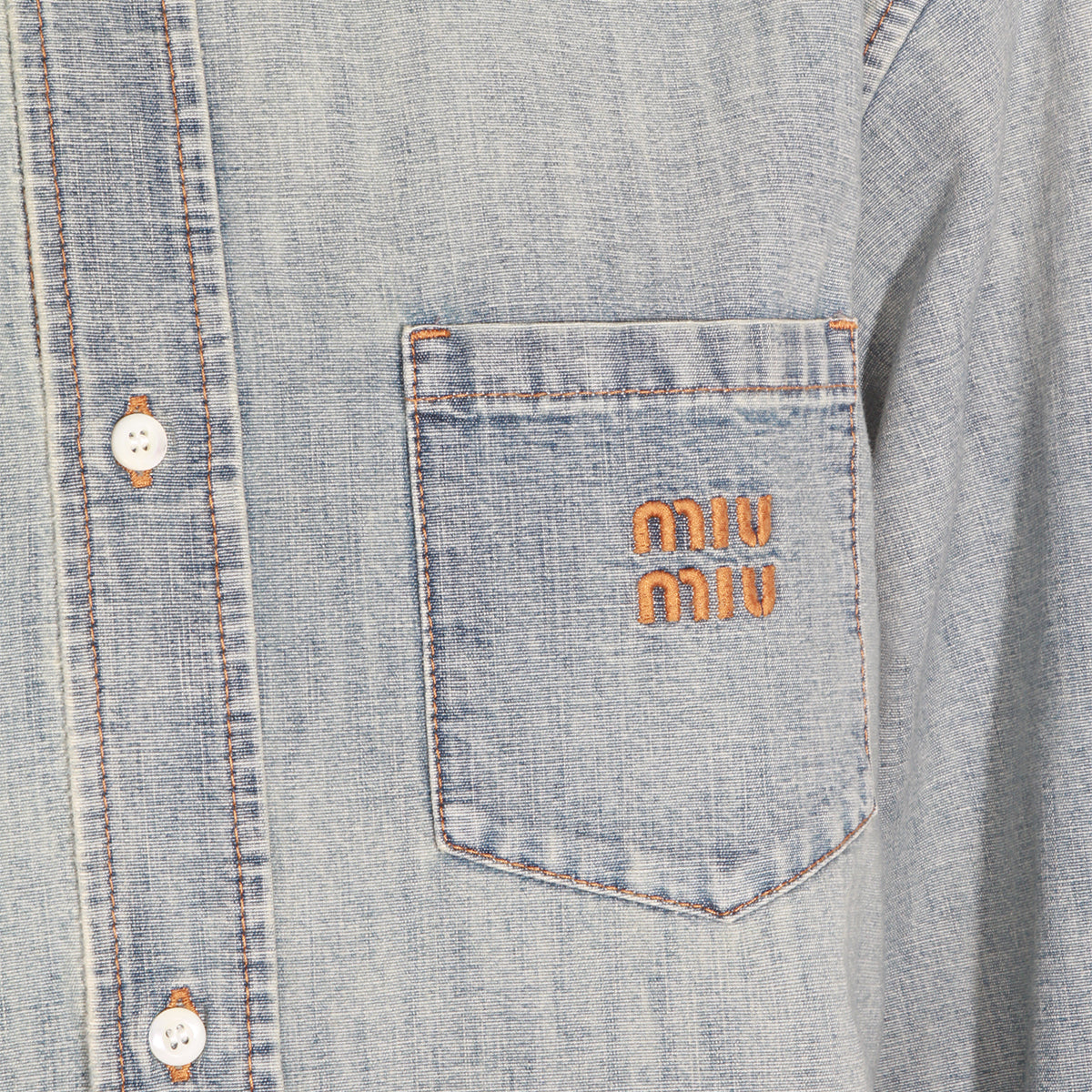 Miu Shirts Light Blue _100 % Co