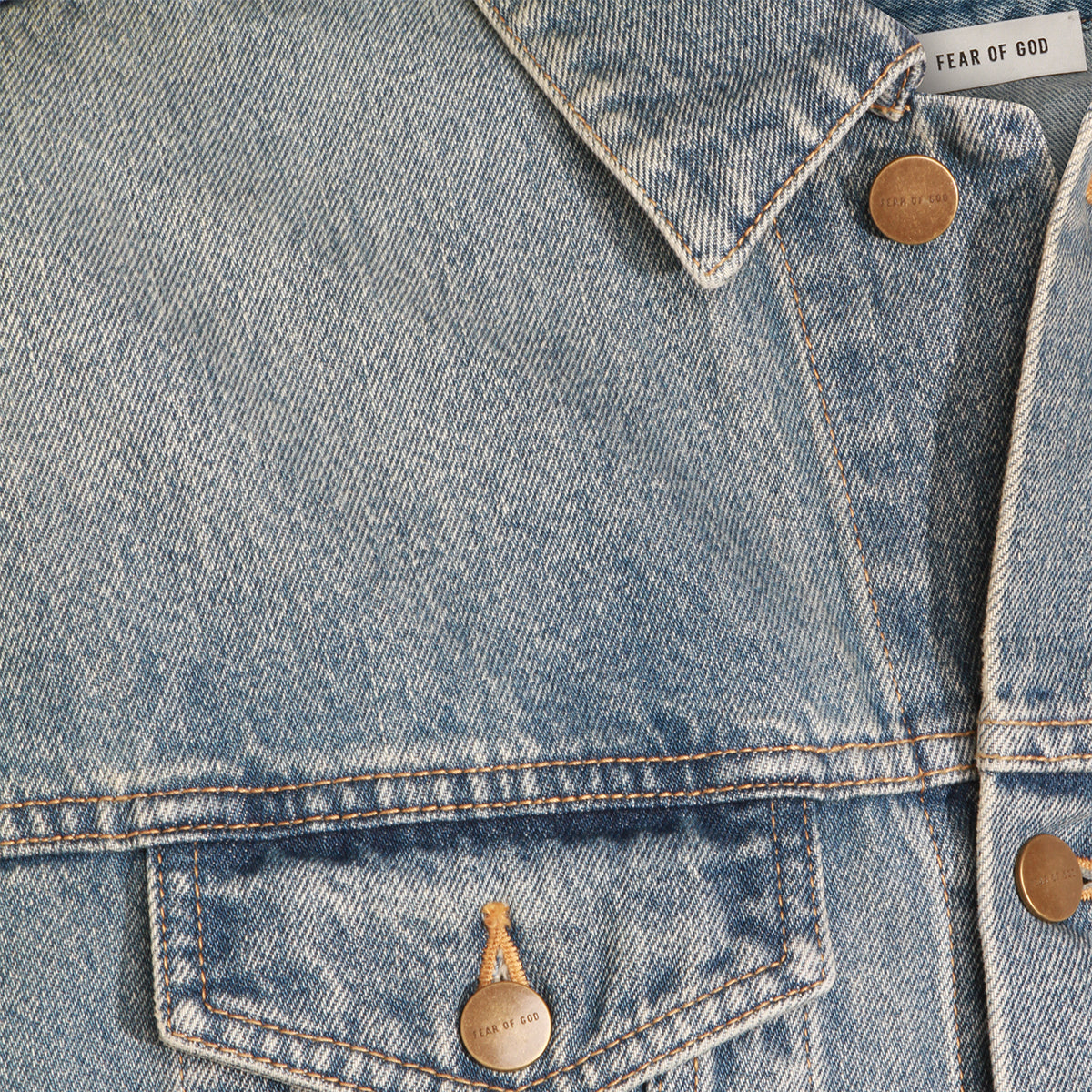 Fear of God Jackets Light Indigo