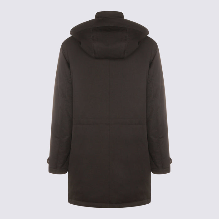 ZEGNA Coats Black _pl