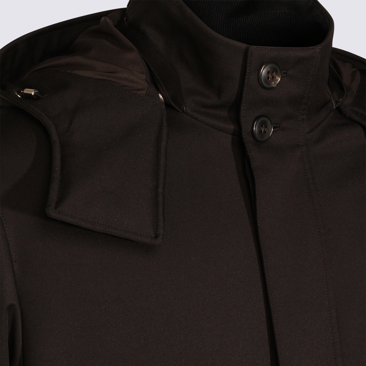 ZEGNA Coats Black _pl