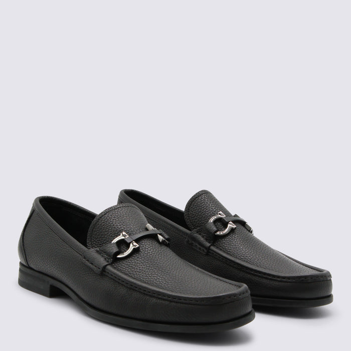 Ferragamo Flat Shoes Nero || _cover Le Sole El