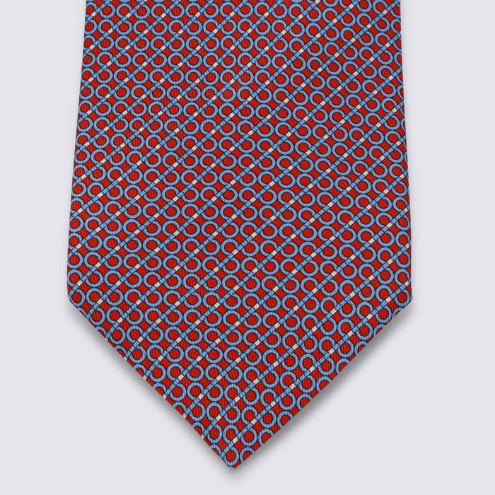 Ferragamo Ties Red _si