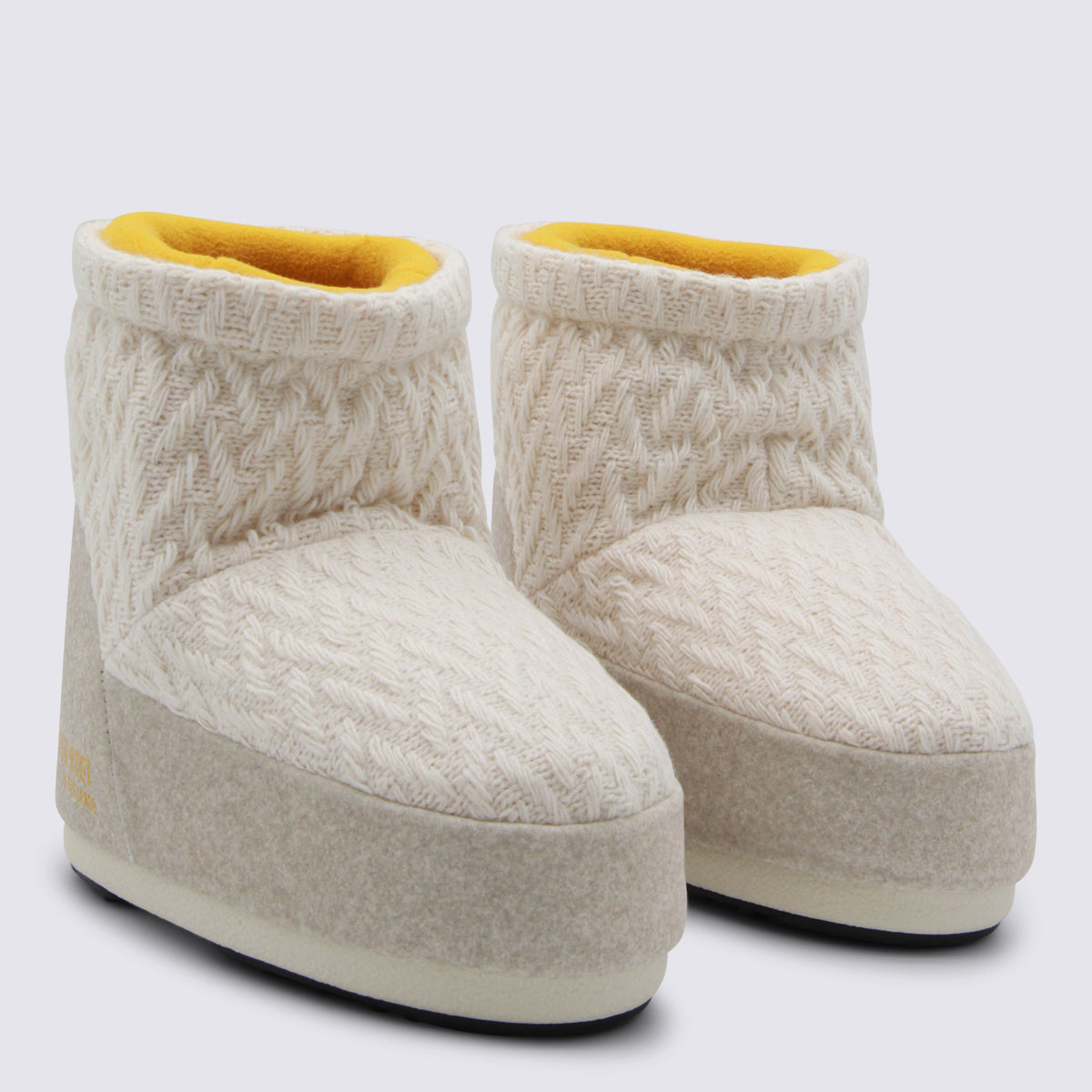 Moon Boot White Sand _cover Tex Sole El