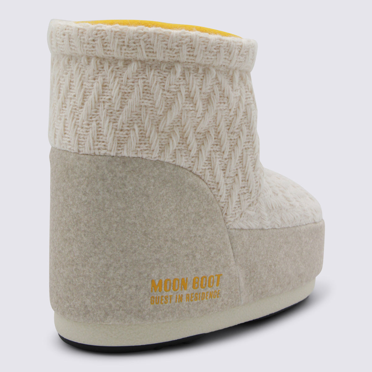 Moon Boot White Sand _cover Tex Sole El