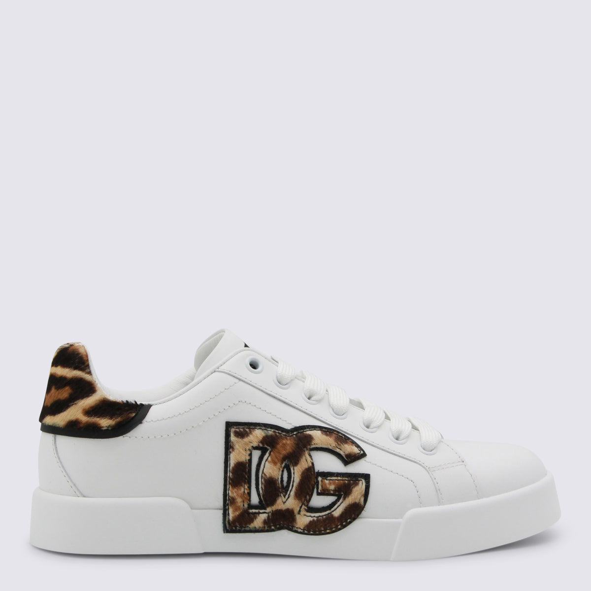 Dolce & Gabbana Sneakers Nero Leo _cover Le Sole El