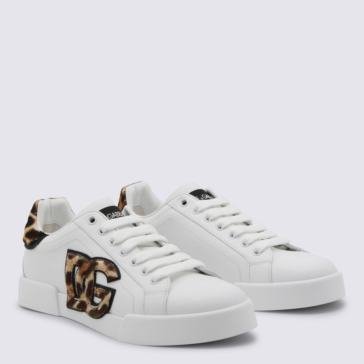 Dolce & Gabbana Sneakers Nero Leo _cover Le Sole El