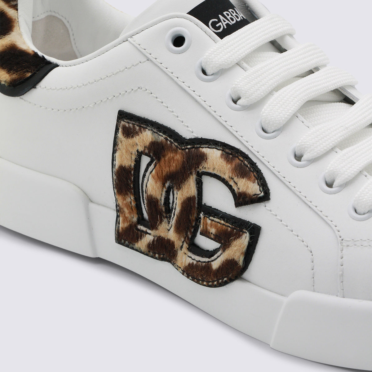 Dolce & Gabbana Sneakers Nero Leo _cover Le Sole El