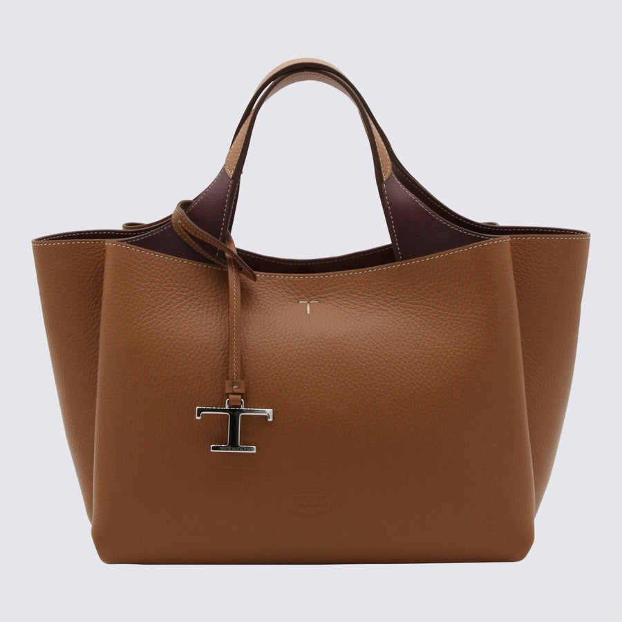 Tod's Leather tote bag in brown