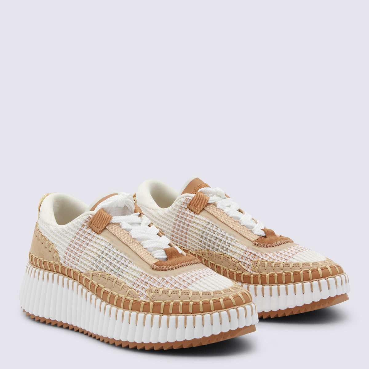 Chloè Sneakers Cinnamon Brown _cover Tex Le Sole El