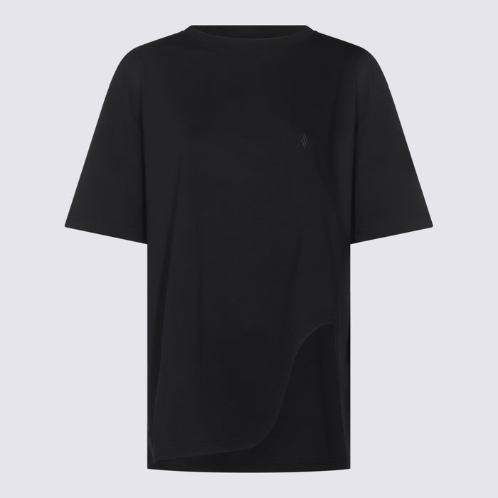 The Attico T-shirts and Polos Black