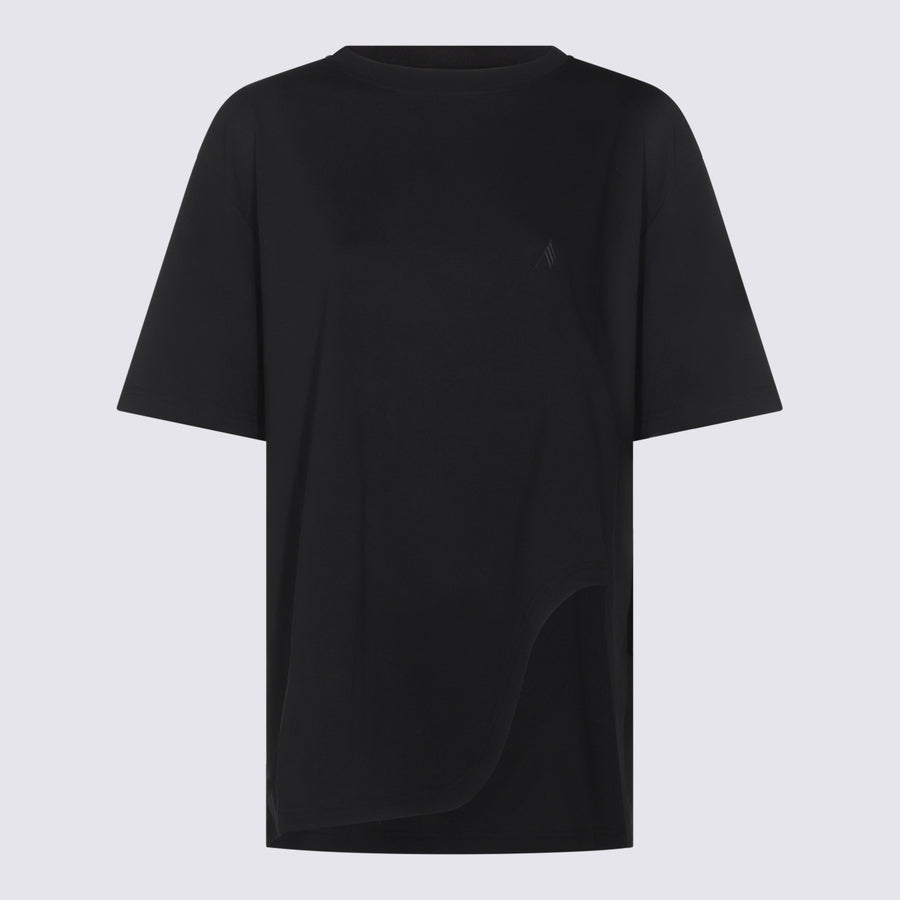 The Attico 100% CO t-shirt in black