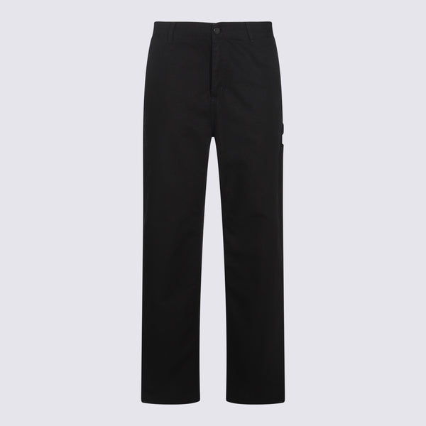 Carhartt Wip 100% Cotton trousers in black
